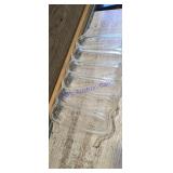 Maize corn stick glass baking pan