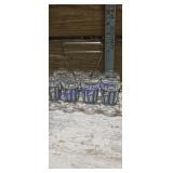 vintage mid-century modern glassware set