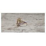 14k gold size 8 ring setting ready