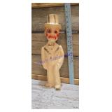 vintage Charlie McCarthy carnival chalkware