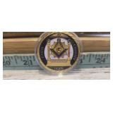 Masonic Freemason Token/coin
