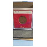 1958 Canadian 1 Cent coin