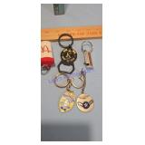 Badge McDonald's keychains