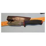 Kershaw hunting knife gut hook japan sheath