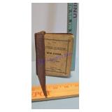 antique miniature book titled 'The Picture