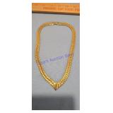 Napier Necklace  Vintage 1980s Gold-plated