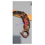 Snake Eye Red Dragon Karambit