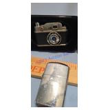 vintage K.K.W. 20 table lighter resembles