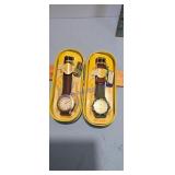 Vtg Yess Women's Watch In Tin Needs Battery 80s