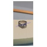 Women's .93 Ct Round Cut Zirconia Stainless Steel
