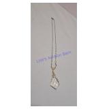 1920s or 1930s Art Deco necklace  crystal