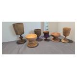 Wooden goblets