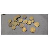 Vintage Brass Amusement Tokens
