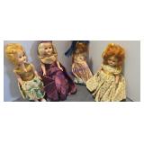 1950s Vogue Ginny hard plastic dolls, often