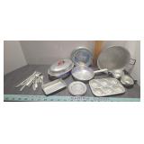 vintage 1950s-1960s aluminum child's play kitchen