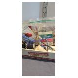 Cigar box vintage sew items