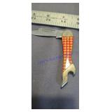 Winchester 'Lady Leg' or 'Boot' pocket knife