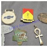 Enameled Fobs Pins Keen Kutter  Chevrolet  Ford