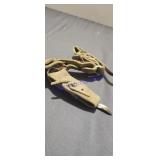 Leather and metal corn huskers 3 sets
