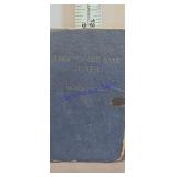Antique freemason book