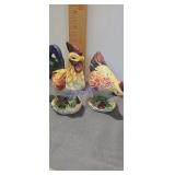 Hen and rooster salt and pepper