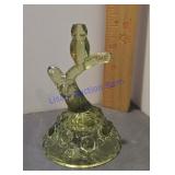 Vintage Fenton Art Glass 'owl In Tree' Ring