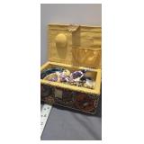 granny chic or 'retro' sewing storage box
