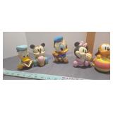 vintage 1980s Disney baby bath toys
