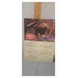 vintage 1964 Double Cola advertising calendar