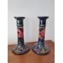 Moorcroft Candlesticks
