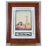 Abandoned Print w/ Barbed Wire Johny Cruse