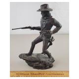 Franklin Mint Bronze Statue The Calvaryman Ponter