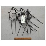 6ct 110 Conibear Traps w/ Stands