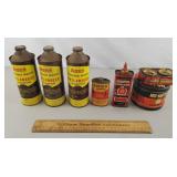 Vintage Advertising Tins - Some w/ Contents
