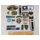 Assorted Patches & Pins - Some Military