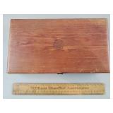 Empty Wooden Colt Revolver Box