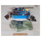 Trappers Basket w/ Traps & Supplies