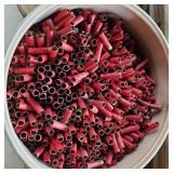 Barrel of Spent 12g Paper Shotgun Shells