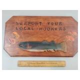 Vintage Fishing Sign