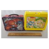 Cabbage Patch & Spiderman Lunch Boxes