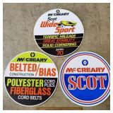 Vintage McCreary Tire Cardboard Inserts