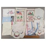 Vintage Embroidered Linens
