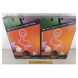 2ct Neon Flamingo Lights