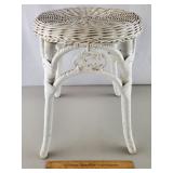 Wicker Plant Stand 18" H
