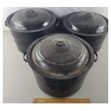 Enamel Ware Canning Pots - 1 w/ Basket