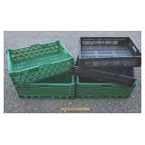 Collapsible Plastic Crate