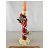 Vintage Christmas Candle 17" H