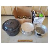 Canning Jars & Supplies Lot