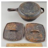 Lodge Cast Iron Lot - Needs Cleaned