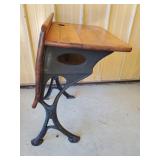 Vintage School Desk 29" H